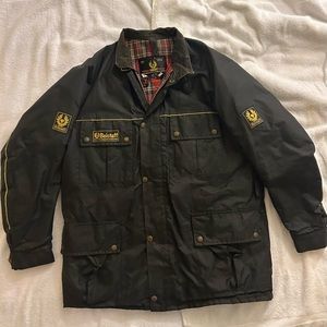 Vintage Belstaff motorcycle jacket